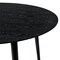Armen Living Arcadia and Juno 48" Round Charcoal and Black Wood 5 Piece Dining Set SETARDI5JNBLCH48 - alternate 8